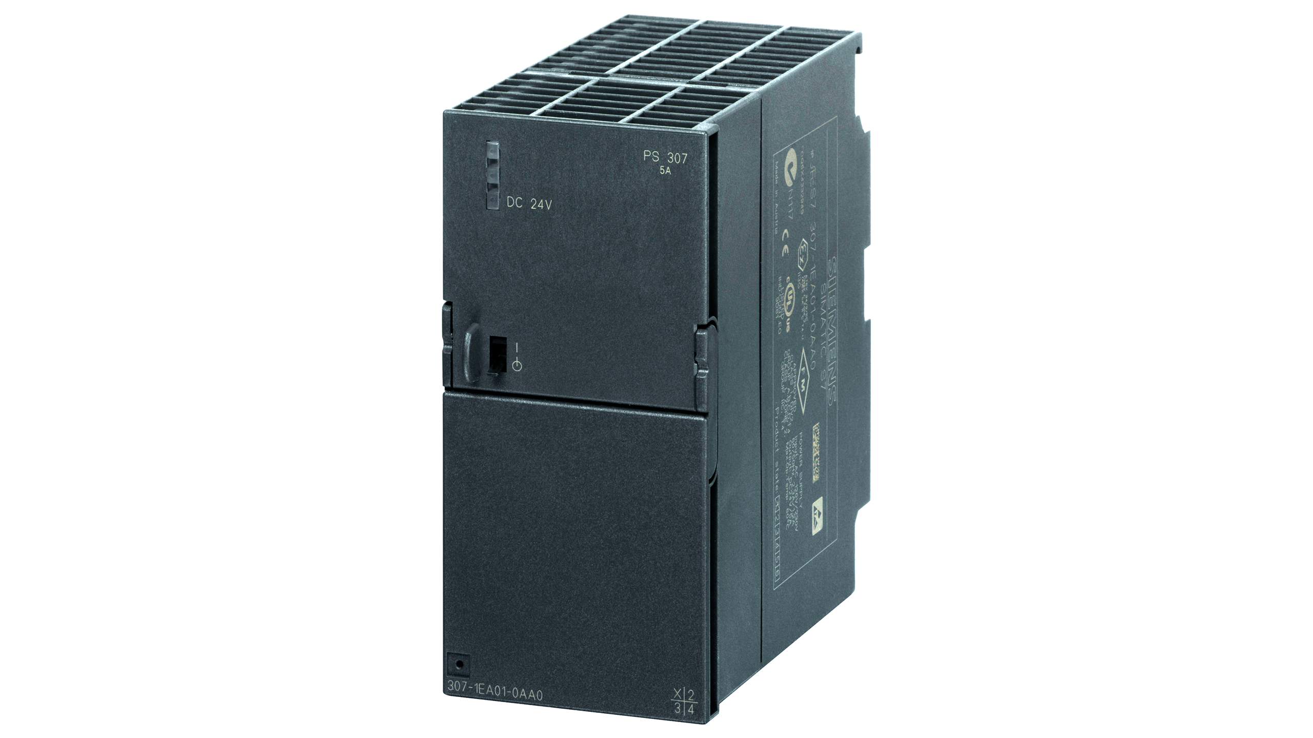 Siemens 6ES7307-1EA01-0AA0 Voedingtransformatoren Zwart 120 - 230 volt
