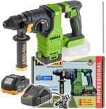Procraft PHA30-1B accu-boorhamer 20 V 2,8 J SDS plus borstelloos + 1x accu 4,0 Ah + oplader