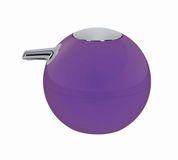 Spirella BOWL Zeepdispenser – Paars Kunststof – Vrijstaand – 11.5 cm Breed