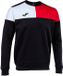 Joma Crew V Sweatshirt Zwart 5-6 Years Jongens