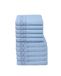 Italian Bed Linen Set van 10 Kate sponzen, blauwe bloem, 50 x 100 cm