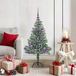 Prolenta Maison Exclusive Kunstkerstboom, besneeuwd met LED-verlichting, 120 cm
