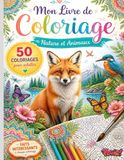 Livre de Coloriage Adulte Nature & Animaux