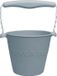 SCRUNCH Speelgoedemmer - Blauw - Opvouwbaar - Recycleerbaar