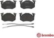 Brembo P68015 Remblokkenset, schijfrem - (4-delig)