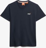 Superdry ESSENTIAL CONTRAST EMB TEE Heren T-shirt Zwart XXL