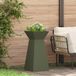 vidaXL Pilarenbak - 2 stuks - Olijfgroen - 35 x 35 x 73 cm - Koudgewalst staal