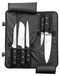 Set de couteaux de cuisine, 5 couteaux, 20 cm, acier inoxydable, manche en POM