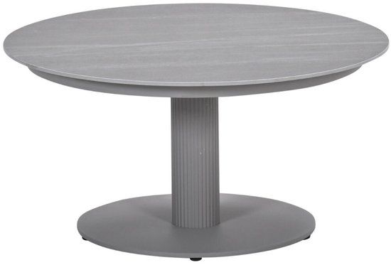Garden Impressions Nice Salontafel Taupe/Napoli Sand - Ø80 cm