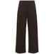 ONLY wide leg casual broek - donkerbruin