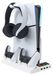 Wigento PS5 Slim: Console - Multifunctionele koel- en oplaadstandaard, organizer, wit