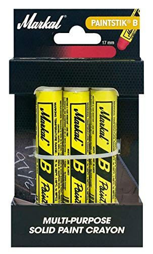Markal B Paintstik Retail Pack 17mm Wit.