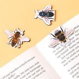 Kikkerland Marque-pages magnétiques abeilles (lot de 4)
