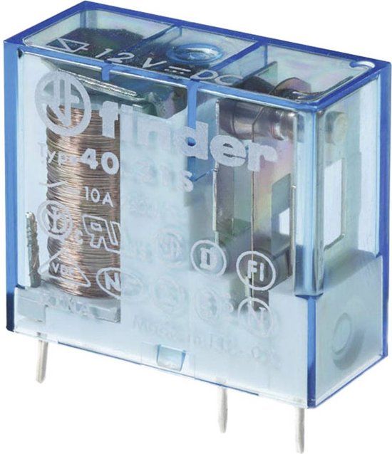 Finder 40.31.9.024.0000 Printrelais 24 V/DC 12 A 1x wisselcontact