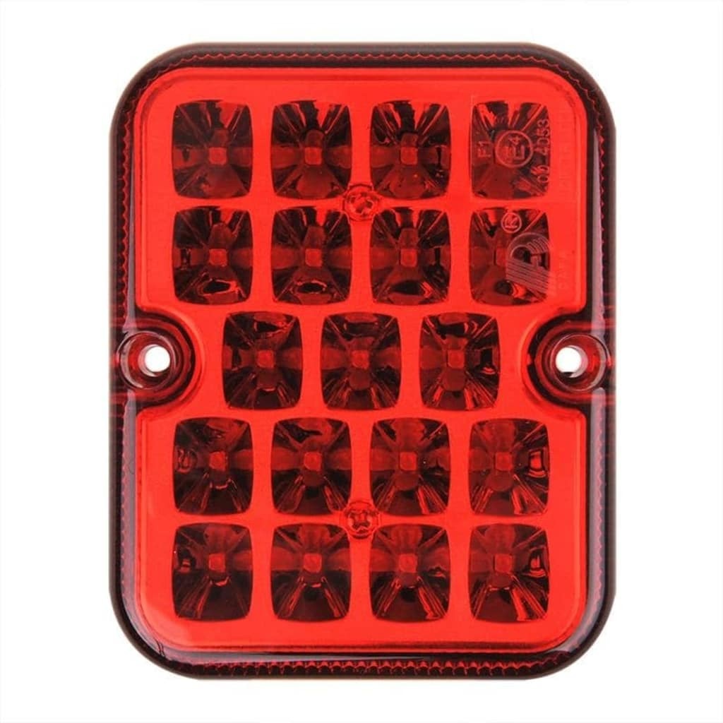 ProPlus mistachterlicht 12 Volt led 10 x 8 cm rood