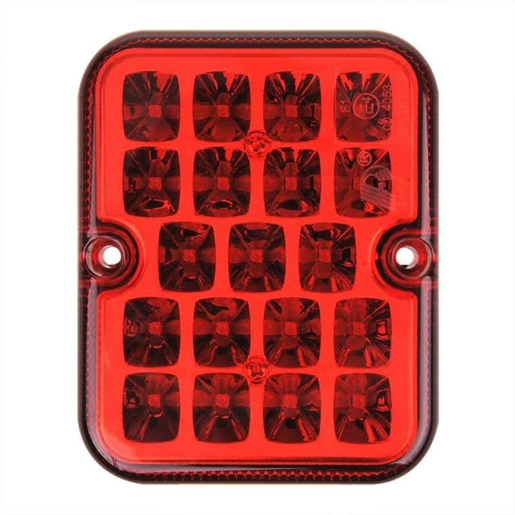 ProPlus mistachterlicht 12 Volt led 10 x 8 cm rood