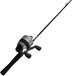 Zebco 33 MAX Spincast Combo - 6'6" 2-Piece Rod - Black