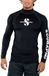 Scubapro Rash Guard heren lang Zwart