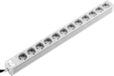 Rittal DK 7240.310 Prise douze voies Aluminium