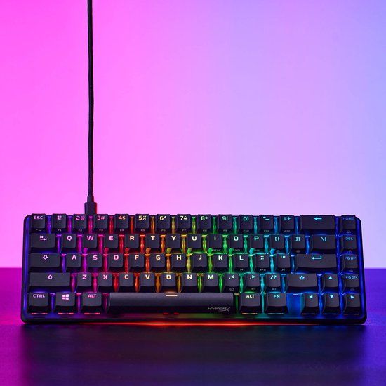 HP HyperX Alloy Origins 65 - Mechanical Gaming Keyboard - HX rood (US-indeling)