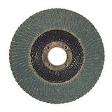Leman Zirconia Schuurschijf 115.040Z met Afgeronde lamellen 115 x 22.23 mm, blauw, 115.060Z