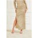 GUESS Marciano By Sparkle The Dark Fantasy Gold Maxi Skirt S Taille: XL