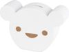 BAMBAM - Cork Bear Moneybank - wit - spaarpot