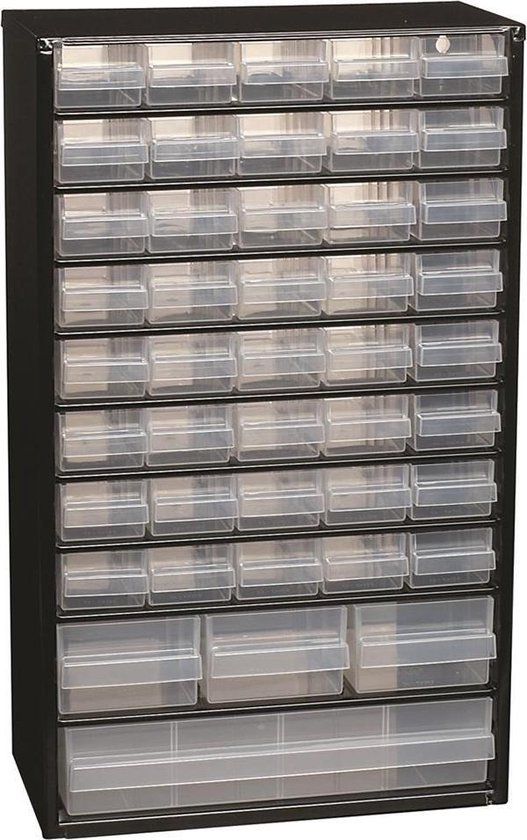 Raaco Metalen Ladekast - 44 Laden - Incl. 10 Tussenschotten