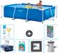 Intex Rechthoekig Frame Zwembad - 260 x 160 x 65 cm - Blauw