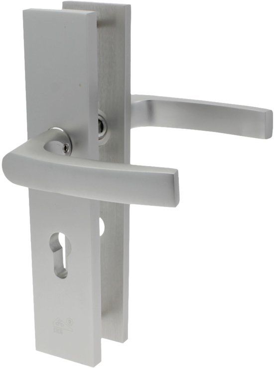 STARX Veiligheidsbeslag - Krukgarnituur - PC55 - SKG3 - Langschild - Aluminium