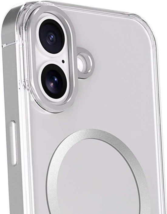 FORCE CASE Metal Series MagSafe Anti-Shock Hoesje voor iPhone 17 - Grijs