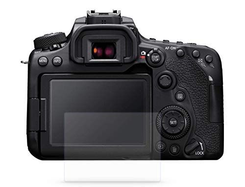 DigiCover 2 stuks screenprotector glasfolie EASY Canon EOS 90d