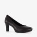 Tamaris Leren Dames Pumps Zwart - Maat 37