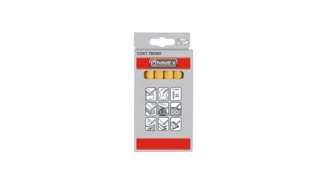 Connex COXT780560 Vettig Krijt Geel 12stuks
