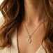 Collier rond personnalisé avec photo