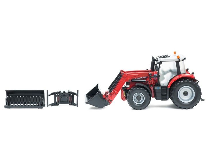 Britains - Massey Ferguson 6616 Tractor en Lader - 0036881430827