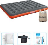 Bestway Luchtbed - 2-Persoons - 152 x 203 x 22 cm - Grijs