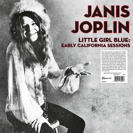 Janis Joplin - Little Girl Blue (LP) - Clear Coloured Vinyl - Stereo