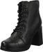 FLY London Bottines élégantes pour femme, à lacets, P144989 000, noires