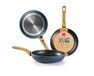 Koekenpan 16 cm, anti-aanbaklaag, lichtgewicht, met ergonomische handgreep, geschikt voor dagelijks gebruik. Ontworpen voor: braden, sauteren en koken.