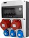 Doktorvolt Répartiteur de chantier CEE 32A/16A JUN-SFI 3x230V Répartiteur mural
