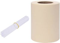 vidaXL Privacystrip 35x0,19 m PVC crème