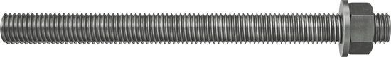 fischer Ankerstang FIS A M16 x 130 roestvast staal R - 10 stuk(s)