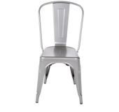 Bolero Stalen Stoel Grijs (4 Stuks)