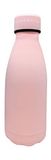 Nerthus FIH 714 thermofles van roestvrij staal 350 ml dubbelwandig pastelroze sport werk