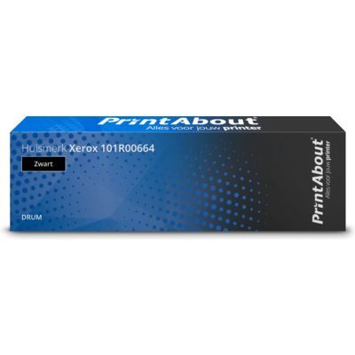 PrintAbout Drum 101R00664 Black Compatible with Xerox