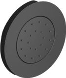Hotbath Mate M130 bodyjet inbouw rond geborsteld zwart PVD