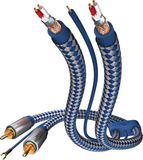 Inakustik Premium Audio RCA Cable 0.75 m Black