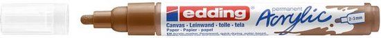 edding e-5100 Acrylmarker - Hazelnoot - 10 stuks