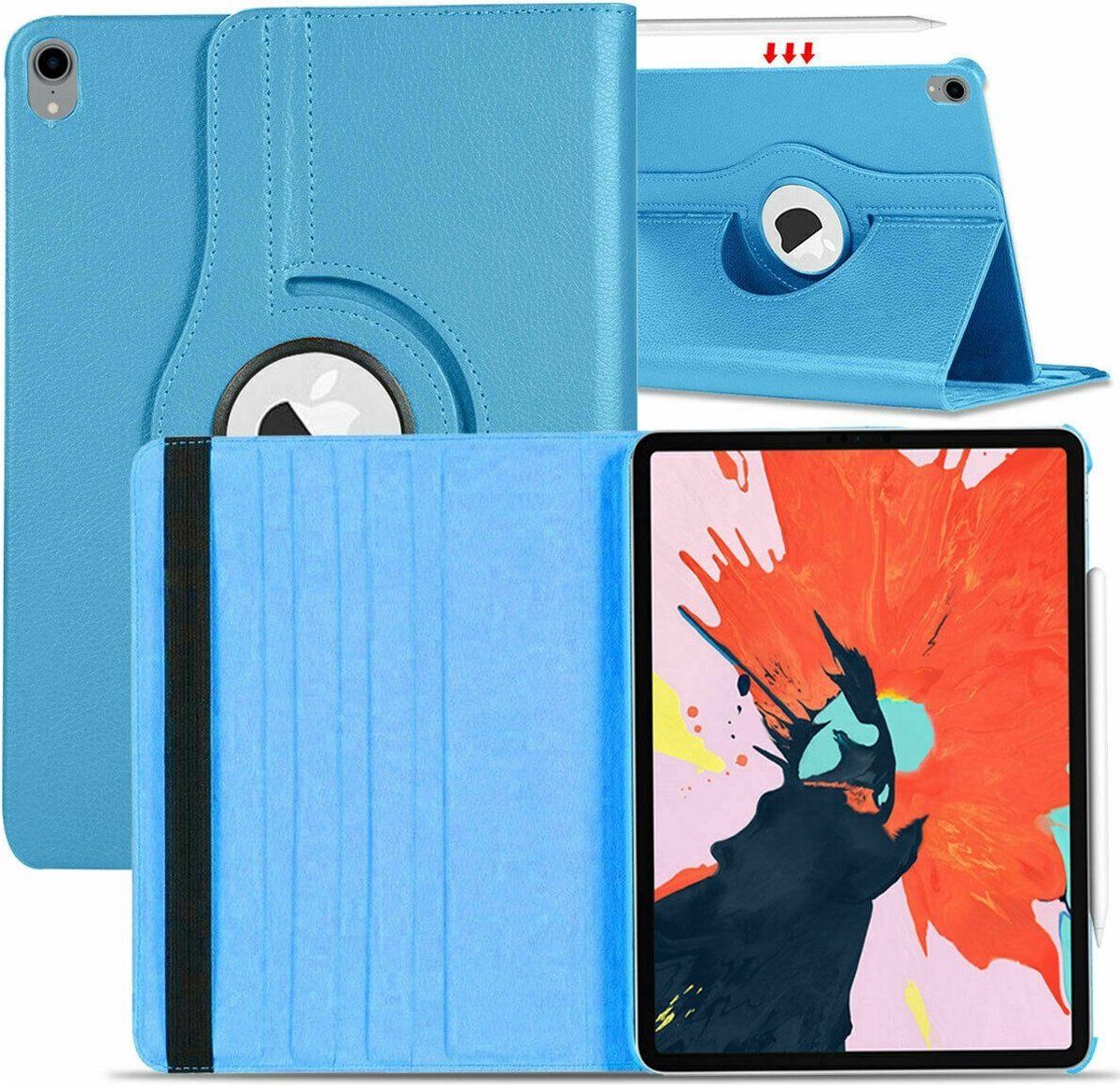 LuxeBass Tablet hoesje / - / - / Licht Blauw